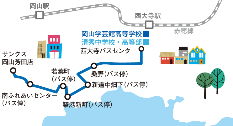 バス路線マップ